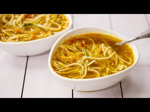 Thukpa Recipe - Veg Noodle Soup in Nepali - Sikkim Style - CookingShooking