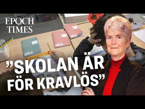 Inger Enkvist om kunskapsraset: Sverige måste lära av England