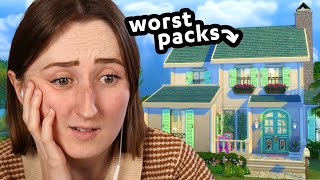 building a sims house with only packs i HATE by lilsimsie 256,974 views 3 weeks ago 30 minutes