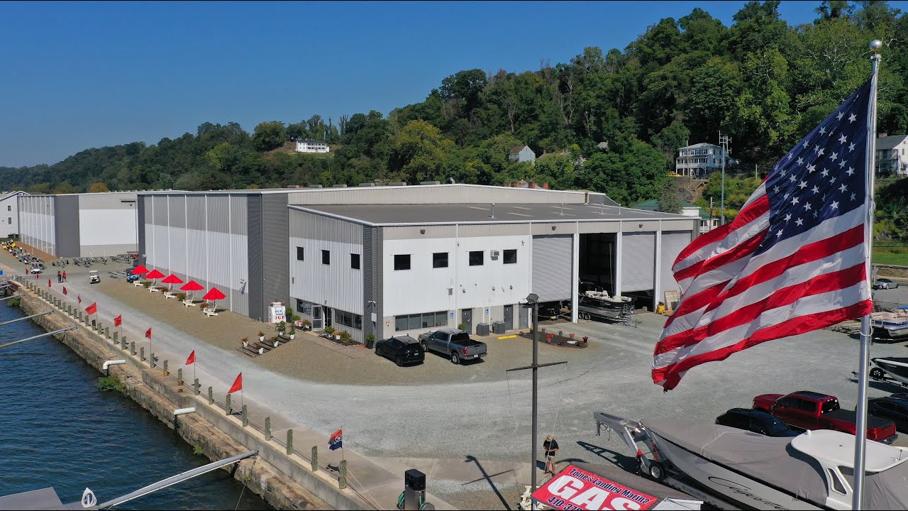 Tome's Landing Marina YouTube