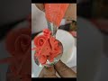গোলাপ ফুলের কেক