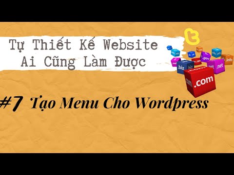 Cách Tạo Menu Cho WordPress – Tự Thiết Kế Website – Thái Sơn Phạm HOT nhất