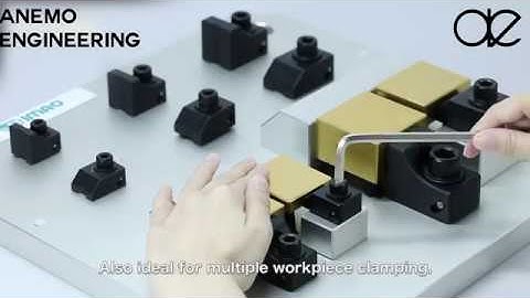 Anemo presenting: Spanclamps Manual Side Clamps for top surface machining