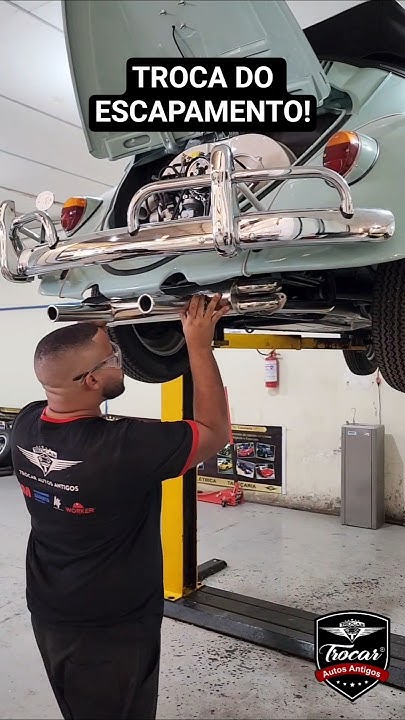 Melhor escapamento para o Fusca! Instalação do Escapamento de Inox  MAF