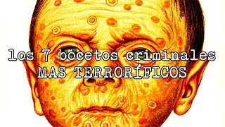 Los 7 bocetos criminales más terroríficos