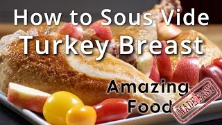 Once you eat sous vide turkey breast you'll have trouble going back to
the roasted version. it turns out so tender and moist that it's almost
a different foo...