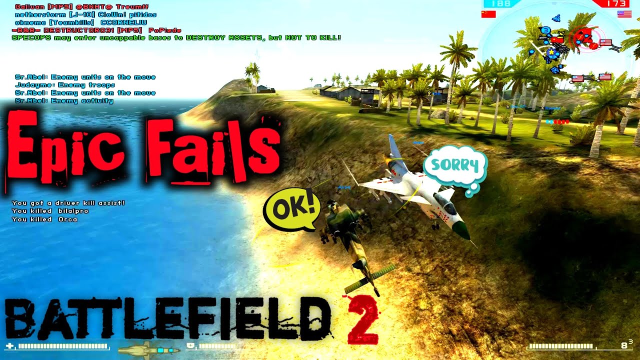 Battlefield 2 | Epic Fails And Funny Moments |