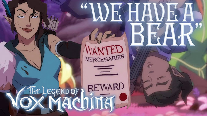 Scanlan Introduces Vox Machina with a Legendary Song | The Legend of Vox Machina