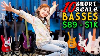 10 Short-Scale Bass Guitars from $89 to $1K by EllenPlaysBass 213,822 views 4 months ago 21 minutes