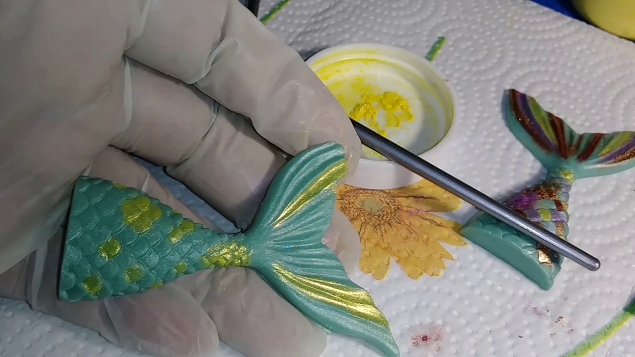 Painting Melt And Pour Soap Youtube