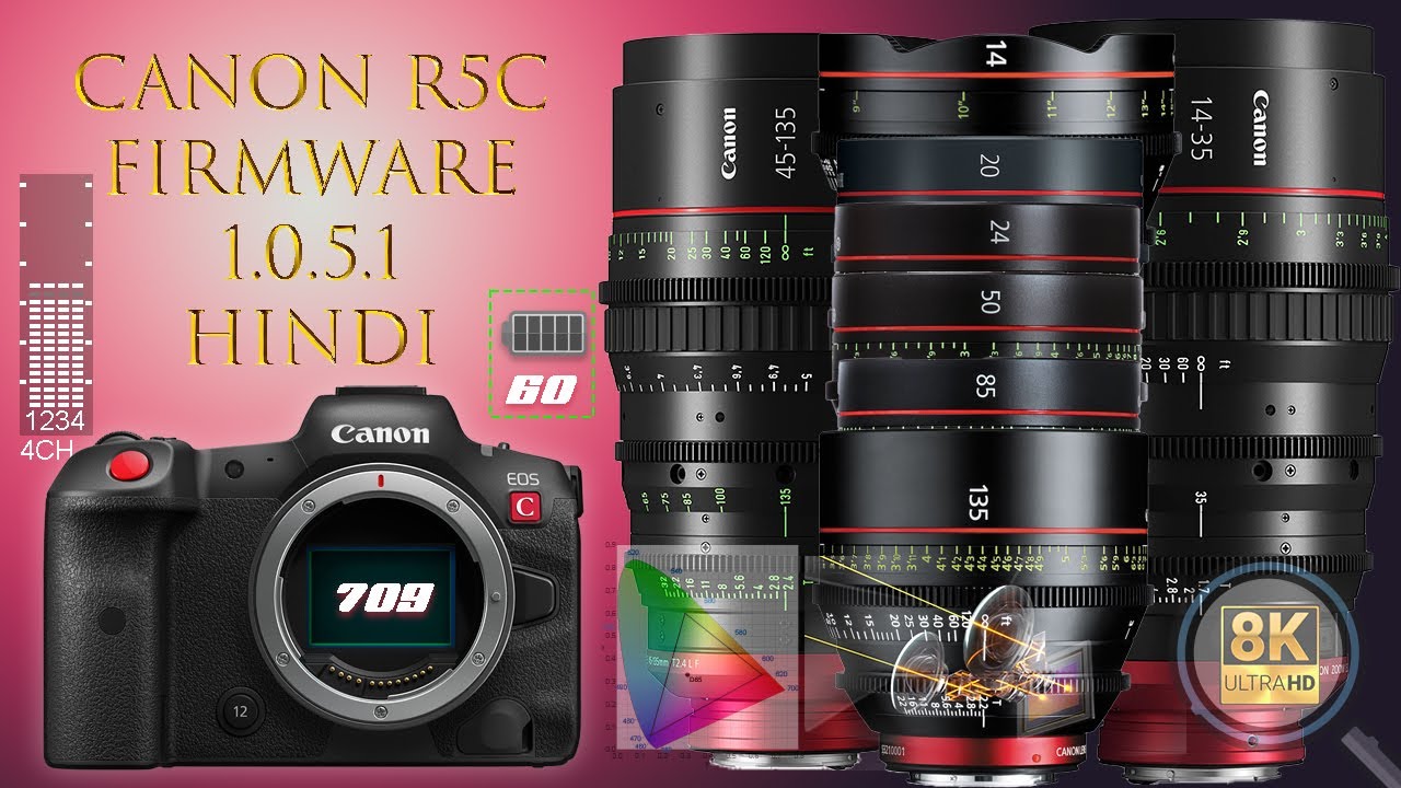 Canon R5c Firmware update 1.0.5.1 in Hindi 🤩🎥🎬🔥🔥🔥🚀 - YouTube