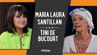 Tini De Bucourt con María Laura Santillán: "Hay una chance de que parta, nadie habla de la muerte"