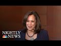 Senator Kamala Harris Announces Presidential Run | NBC Nightly News