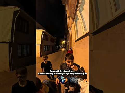 While I Was Shy And Embarrassed Kids Were Challenging Social Anxiety