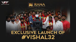 Exclusive Launch Of #Vishal32 Image