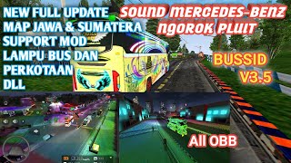 Download Lagu Full update Mod obb bussid v3.5 sound Mercedes-Benz Ngorok Pluit support mod #Mame channel MP3