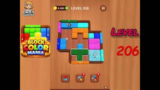 Block Color Mania Level 206 Walkthrough