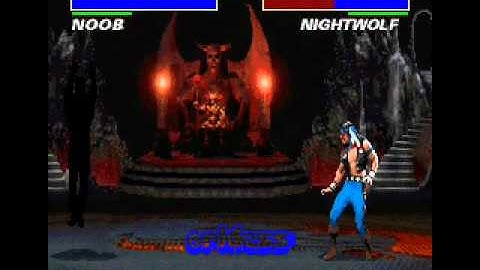 TAS UMK3 SNES Speedrun Noob Saibot By Orkless1