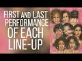 The Supremes - FIRST and LAST Tv Performance of Each Line-Up!