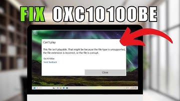 How To Fix Video Error Code  