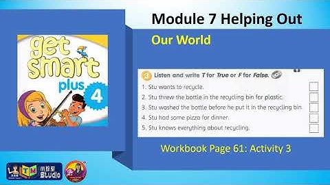 Get Smart Plus 4 | Module 7 Our World Workbook Page 61