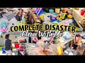 COMPLETE DISASTER CLEAN WITH ME 2021 / 2 DAY SPEED CLEANING MOTIVATION