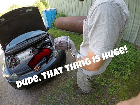 Honda Civic Si K&N Intake Install DIY (2006-2011 Si)