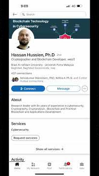 Hassan Hussien a criminal guy from Iraq. All this experience in his link are lies never had 9y
