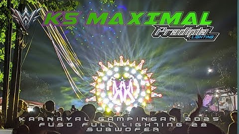 FUSO K5 MAXIMAL X PRADIPTA LIGHTING BEAM TRIPEL LAYER | KATNAVAL GAMPINGAN 2025 | AURORA IN THE SKY