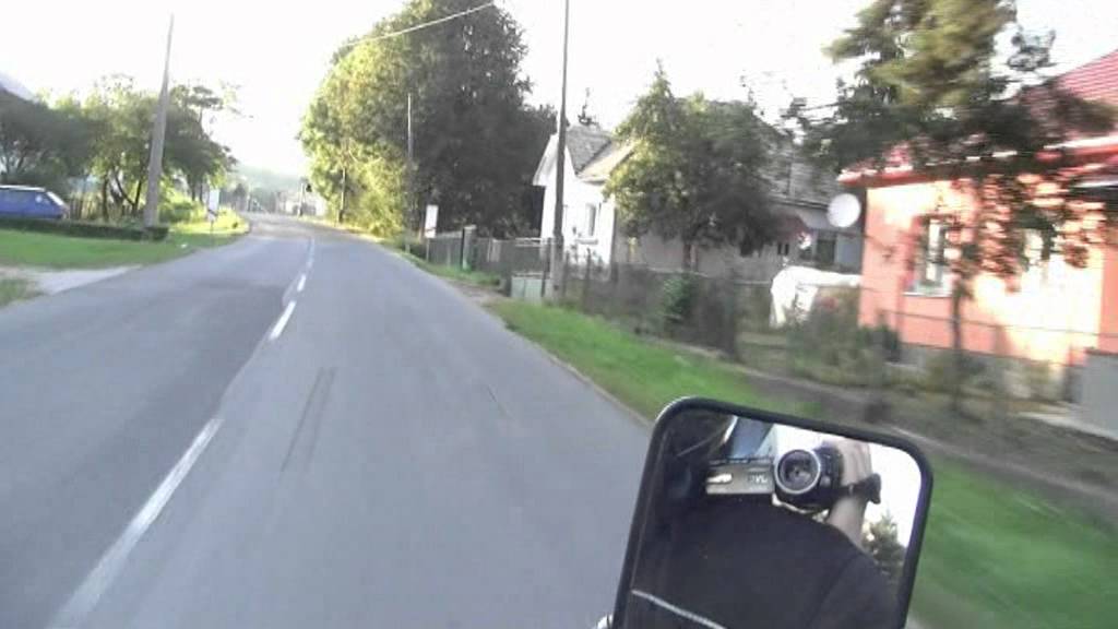 Yamaha XT 600 - jazda po Gemeri.  Rochovce - Slavošovce - Čierna Lehota.