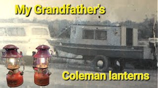 Two 1959 Coleman 200a lanterns that both belonged to my grandfather, Lets get them running again!