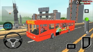 Coach Bus Driving 2019 City Bus Driver Simulator - Android Gameplay - Games for Android screenshot 5