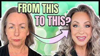 EASY AND PROFESSIONAL Makeup Transformation ! | Makeup Tutorial For Mature Women