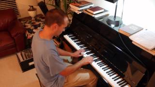 Video thumbnail of "I'll Fly Away (piano)"
