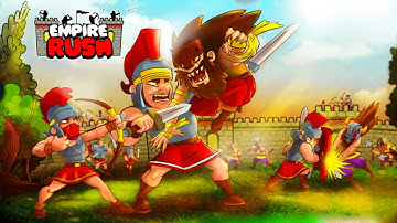 Empire Rush Rome Wars Tower Defense #1 G4K Android Gameplay Walkthrough