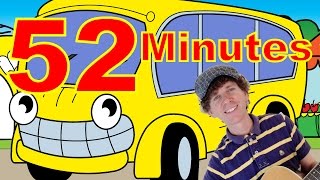 Wheels On The Bus And More  | 52 Minutes | Super Kids Song Collection with Matt