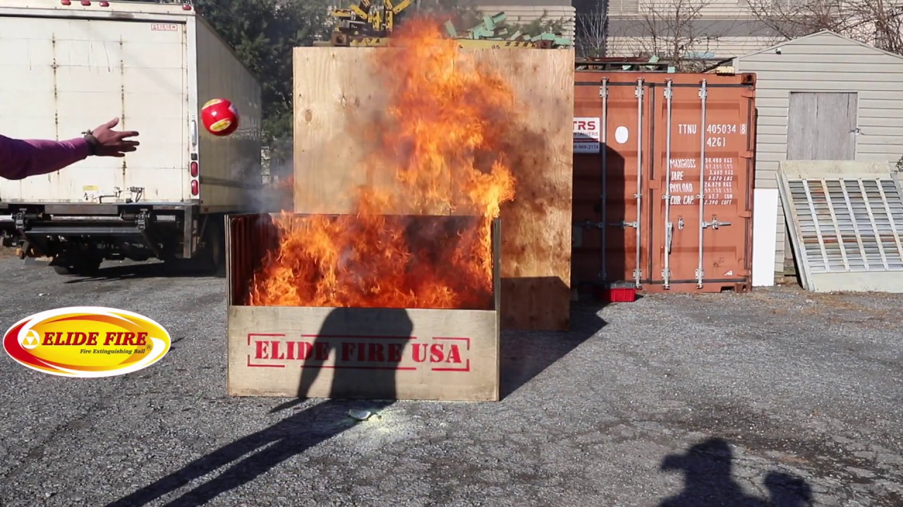 AFO and Elide fire extinguishing balls [8,9].
