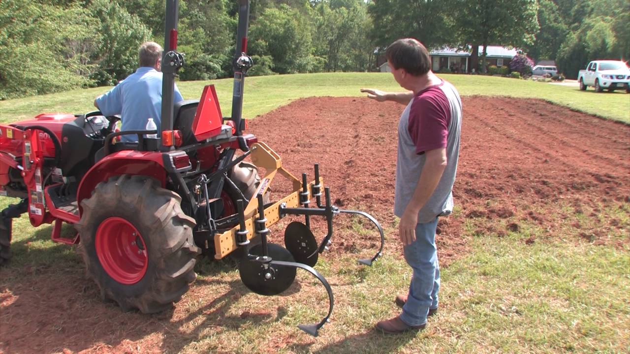 How to Make Garden Rows With a Tractor  