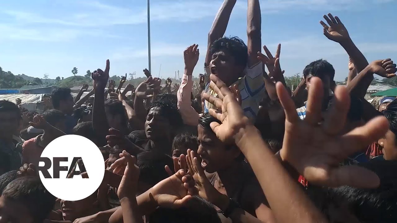 buma hiln Rohingya Refugees Protest Against Repatriation | Radio Free Asia (RFA)