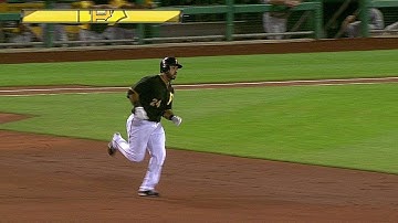 Alvarez crushes a solo shot to center field