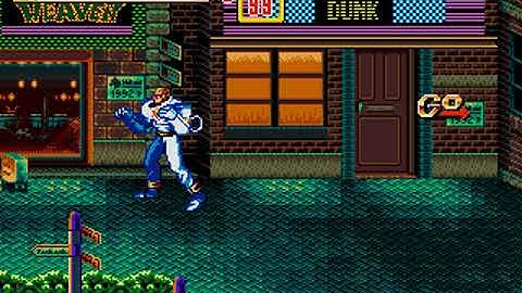 Streets of Rage 2 captain commando (wip) - mars