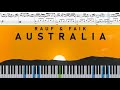 Rauf & Faik - Australia ноты на пианино | piano sheets #Australia #RaufFaik