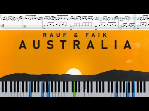 Rauf Faik Australia ноты на пианино Piano Sheets Australia RaufFaik
