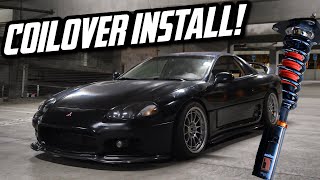 MITSUBISHI 3000GT COILOVER INSTALL!! | RIACTION USA