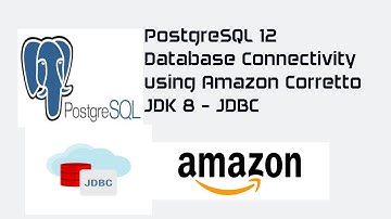 How to connect to PostgreSQL 12 using PostgreSQL JDBC Driver with Amazon Corretto JDK 8