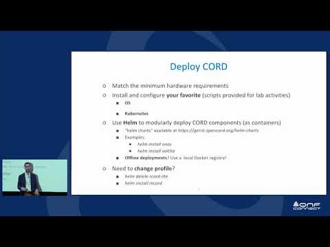 ONF Connect 18: About The New CORD Platform And Its Deployments