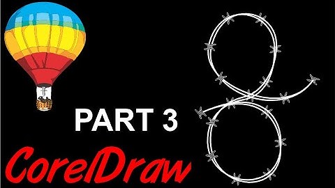 Corel Draw Tips & Tricks Barbwire Wrap around a bottle PART 3