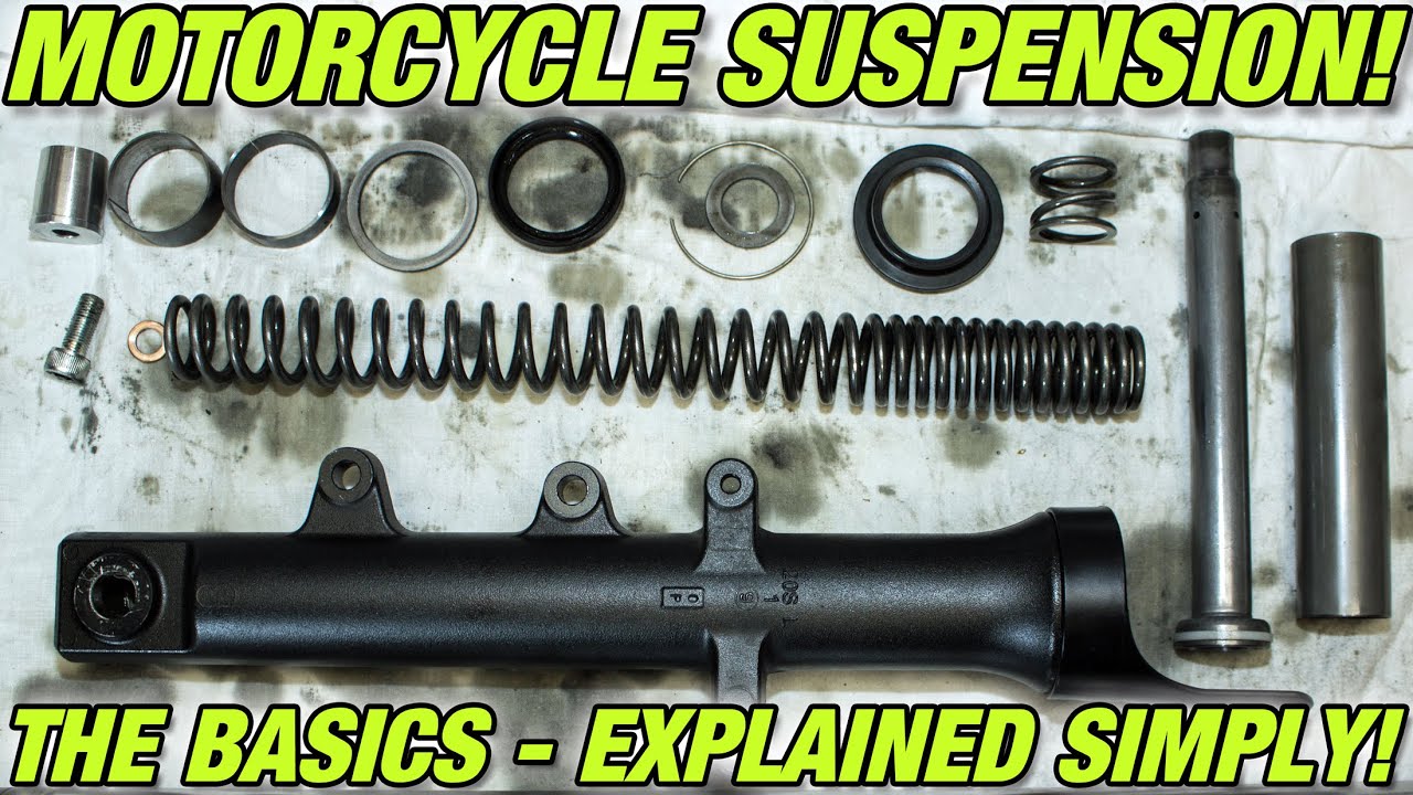 Motorcycle Suspension! - The basics simply explained! - YouTube
