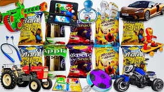 Latest Snacks Collection🤑Laser Light, Rc Car, Watch, Earphone, Toys, Video Game, Spinner, Slime, Gun