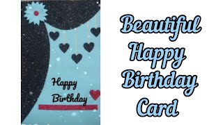 How to make card|happy birthday card|computer sheet se card banane ka tarika